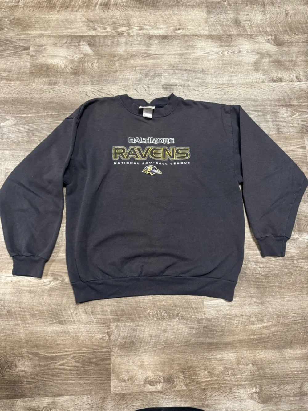 LOGO Athletics Vintage Baltimore Ravens Football Crewneck Size Large